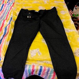 Black with white design